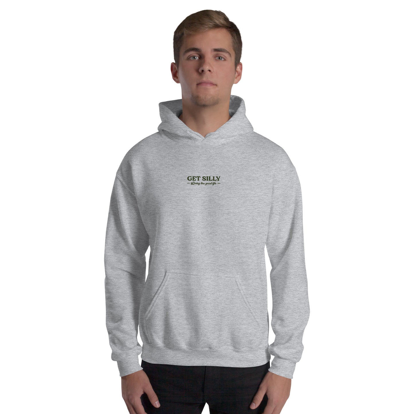 Silly Sausage Hoodie Grey