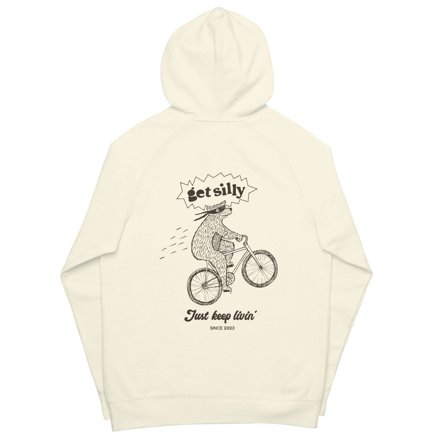 Get Silly Ecru Hoodie