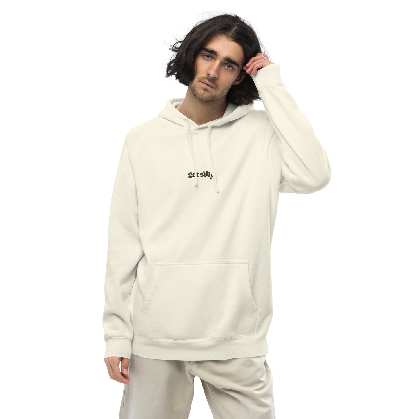 Get Silly Ecru Hoodie