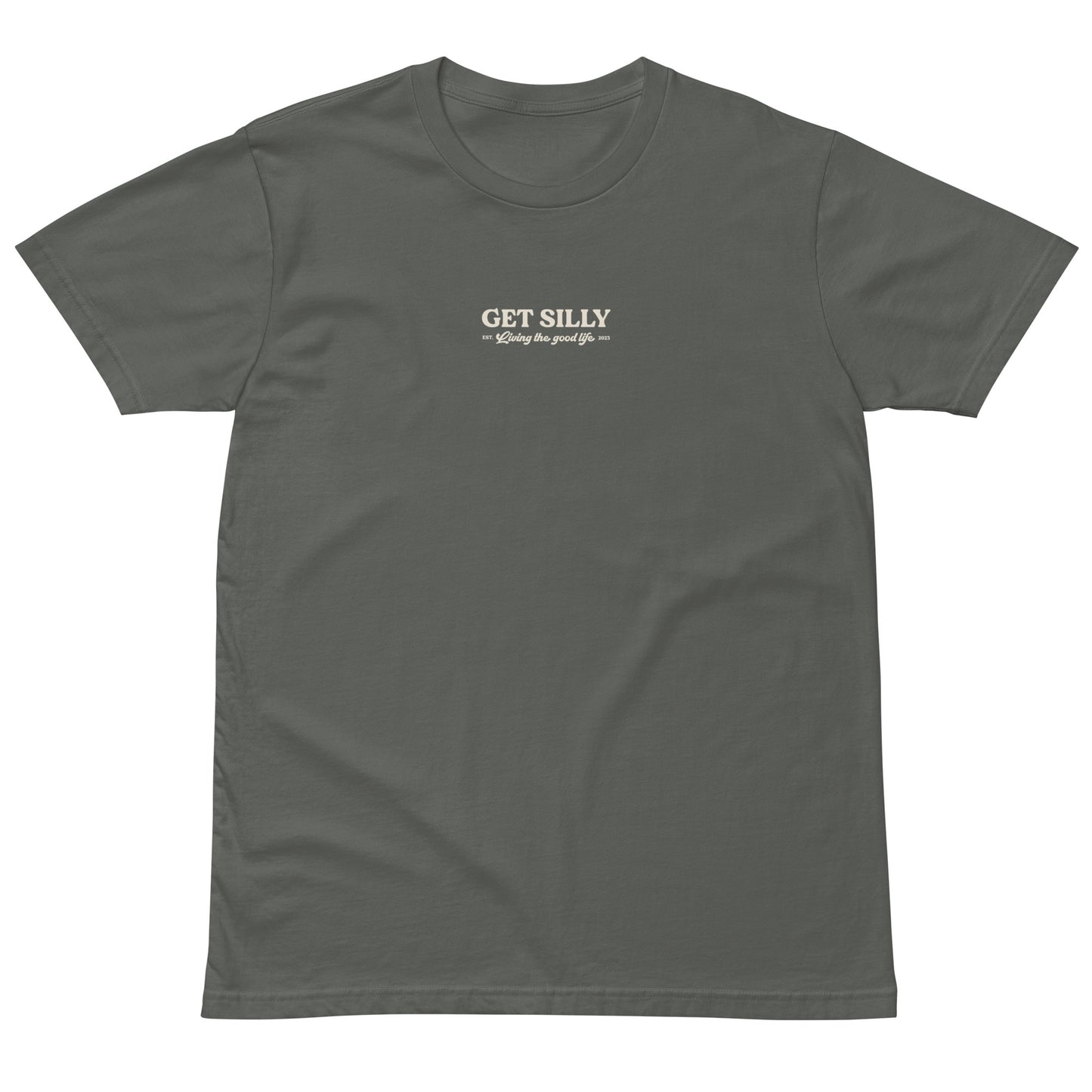 Silly Sausage Unisex Tee Charcoal