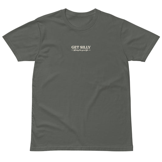 Silly Sausage Unisex Tee Charcoal
