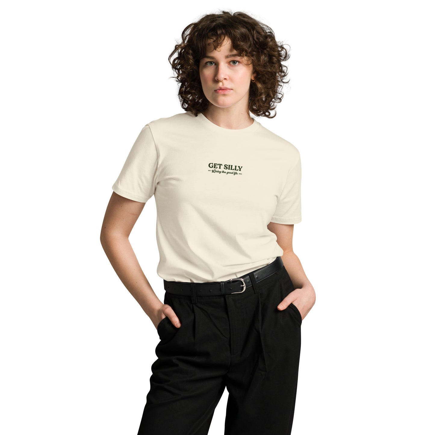 Silly Sausage Unisex Tee Natural