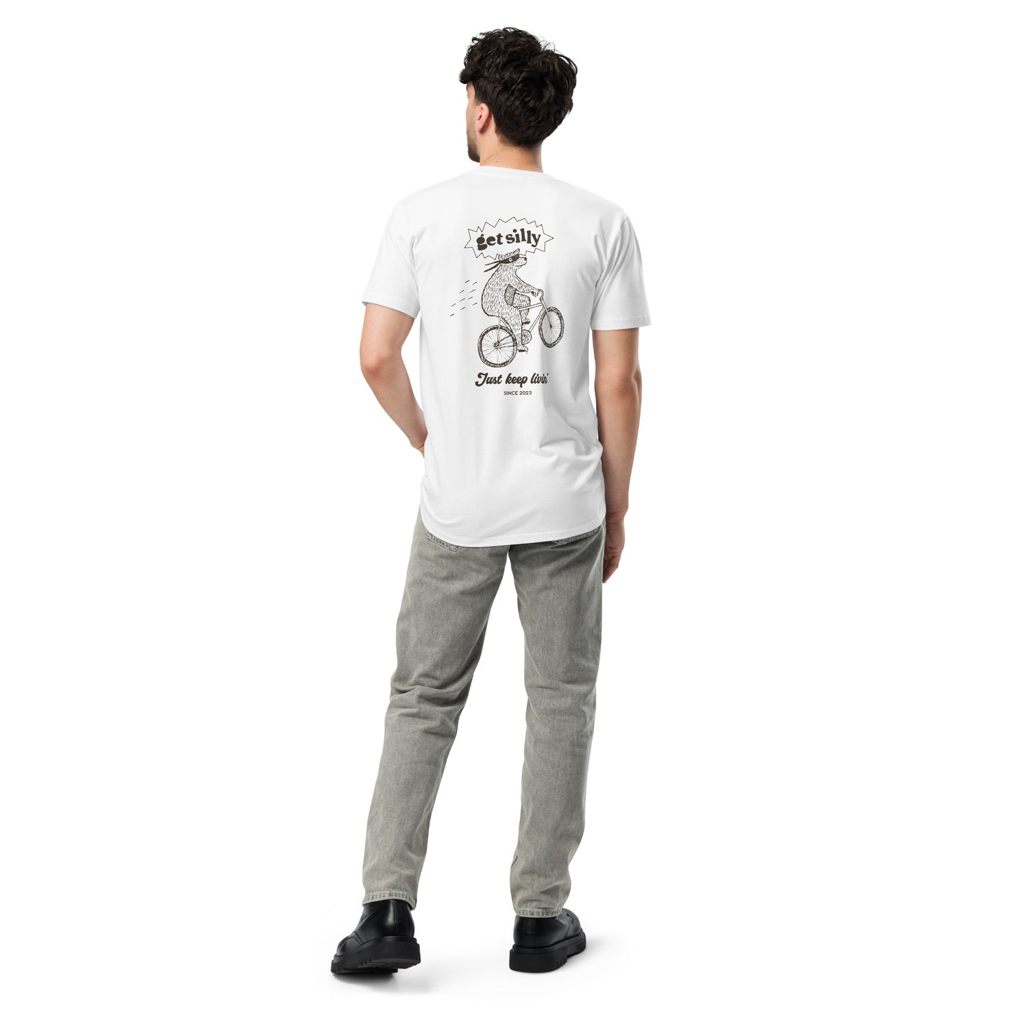 Get Silly Unisex Tee White