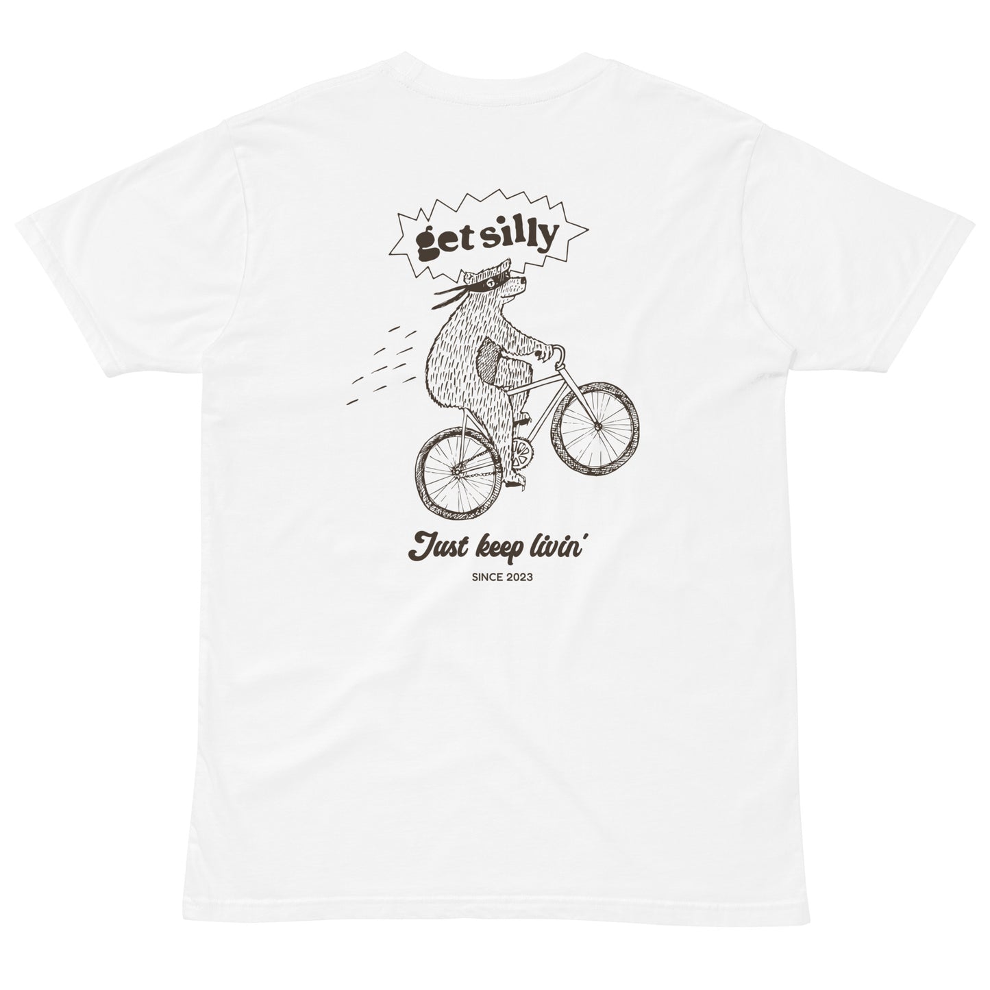 Get Silly Unisex Tee White