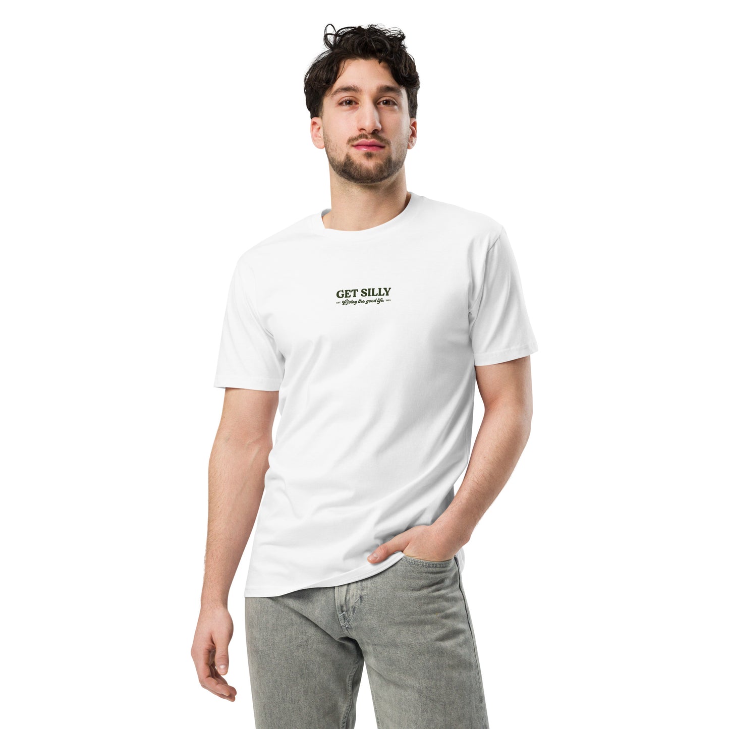 Silly Sausage Unisex Tee White