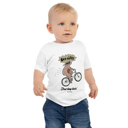 Get Silly Baby White Tee