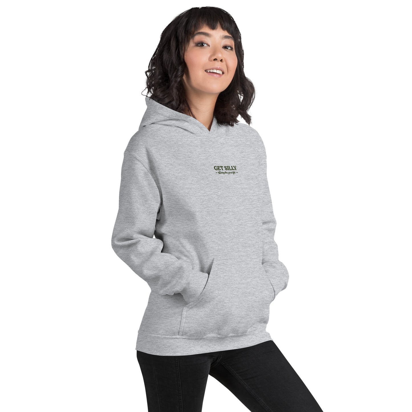 Silly Sausage Hoodie Grey